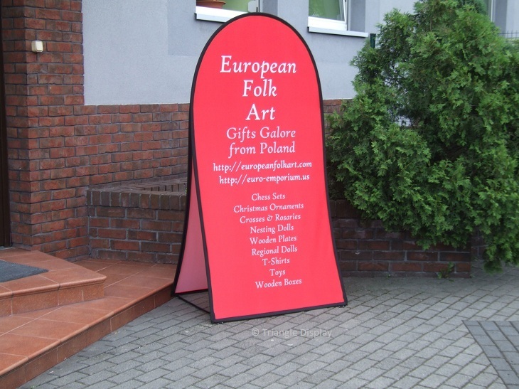 Vertical Pop-Out Banners